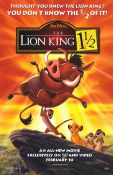 poster The Lion King 1½