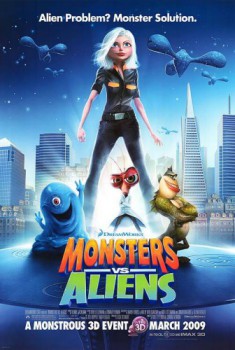 poster Monsters vs. Aliens