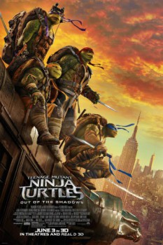 poster Teenage Mutant Ninja Turtles: Out of the Shadows