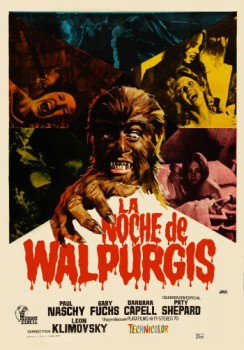 poster The Werewolf Versus the Vampire Woman